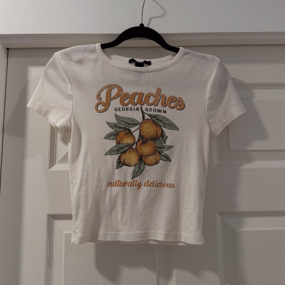 Peaches Crop Top